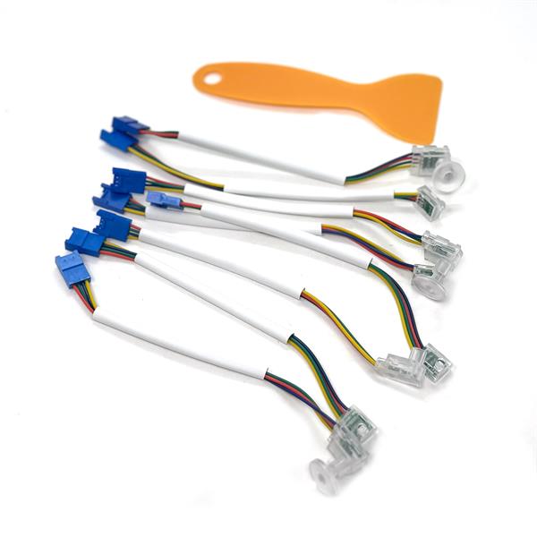 Atmosfera Wireless RGB in fibra ottica 19 vie - 256 Colori