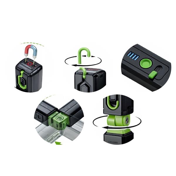 Lampada da lavoro 47*40*910 separabili 1.200lumen 2200+2200mAH