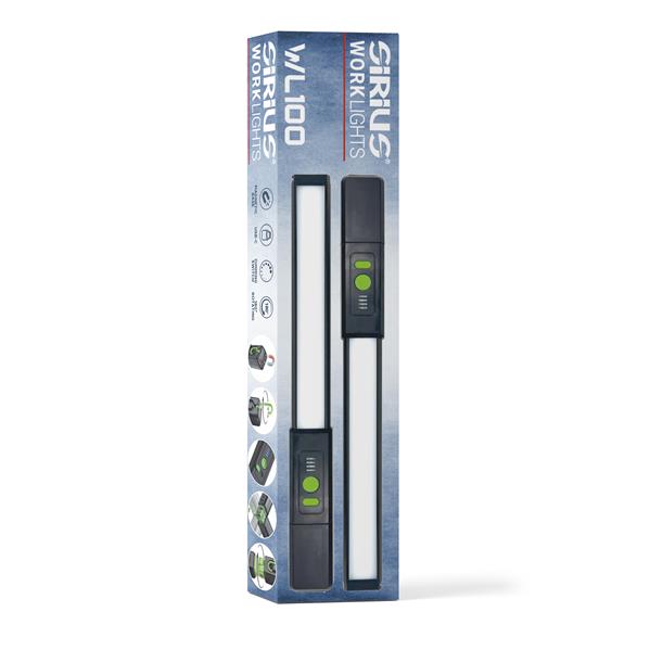 Lampada da lavoro 47*40*910 separabili 1.200lumen 2200+2200mAH