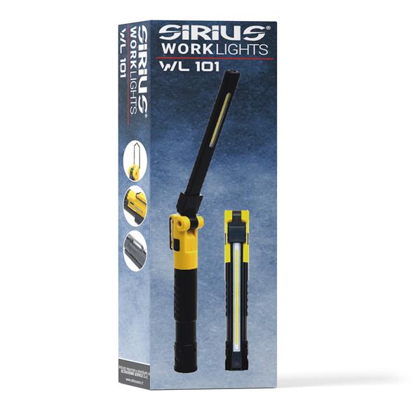 Lampada da lavoro 308*25*20 350lumen 1100mAH 7W