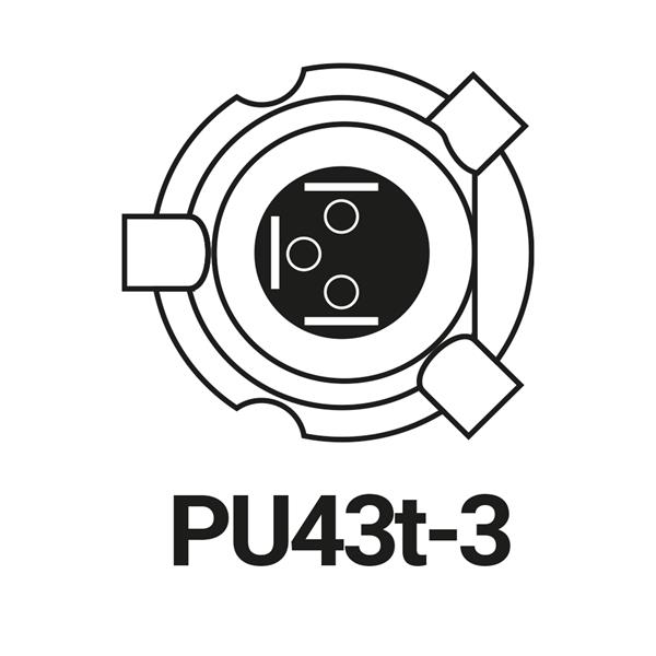 LAMPADA RICAMBIO OEM LINE H19 12V 60/55W CONF. 10 PEZZI