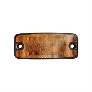 Rectangular amber side LED light 12–24 V,1.2 m screw mounting