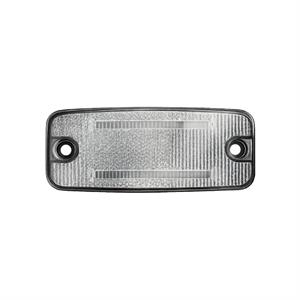 Rectangular white side LED light 12–24 V 1.2 m screw mounting