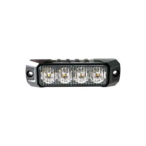 LUCE LED LATERALE RETTANGOLARE AMBRA 12-24V 1.2 MONTAGGIO A VITE