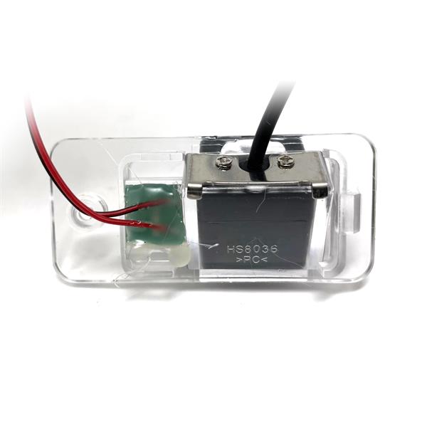 Retrocamera da plafoniera targa con LED per Audi