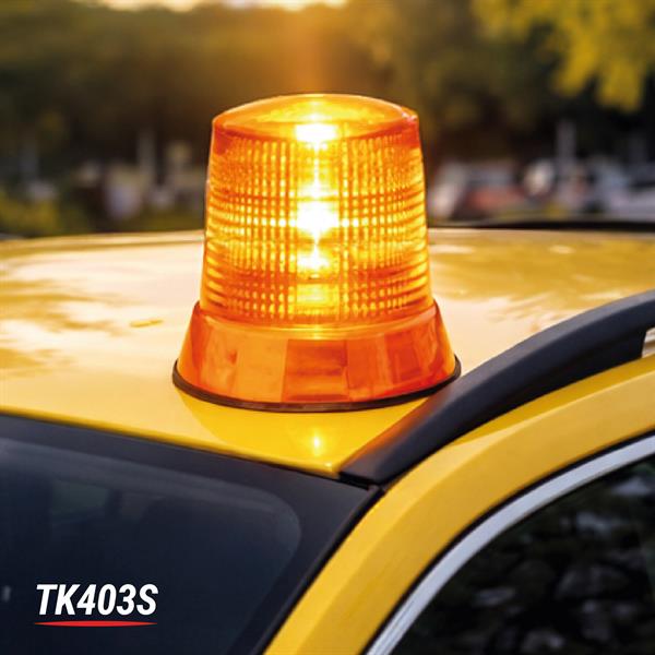 Lampeggiante LED 96W IP69K, profilo alto con montaggio a vite
