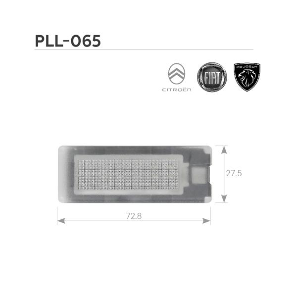 Plafoniere luce targa a LED Fiat Ducato / Citroen /Peugeot