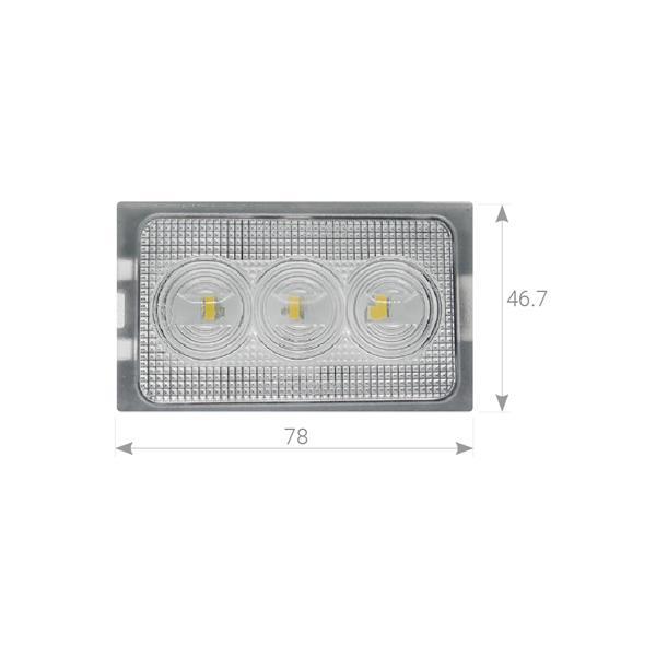 Plafoniere luce targa LED per Land Rover e Range Rover Sport